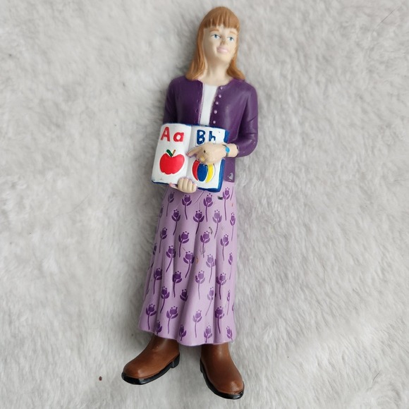 Lakeshore Block Play People Community 4 Workers Teacher  Soldier Doctor Nurse - Picture 3 of 10